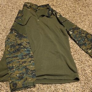 Kids Camouflage Long Sleeve Shirt